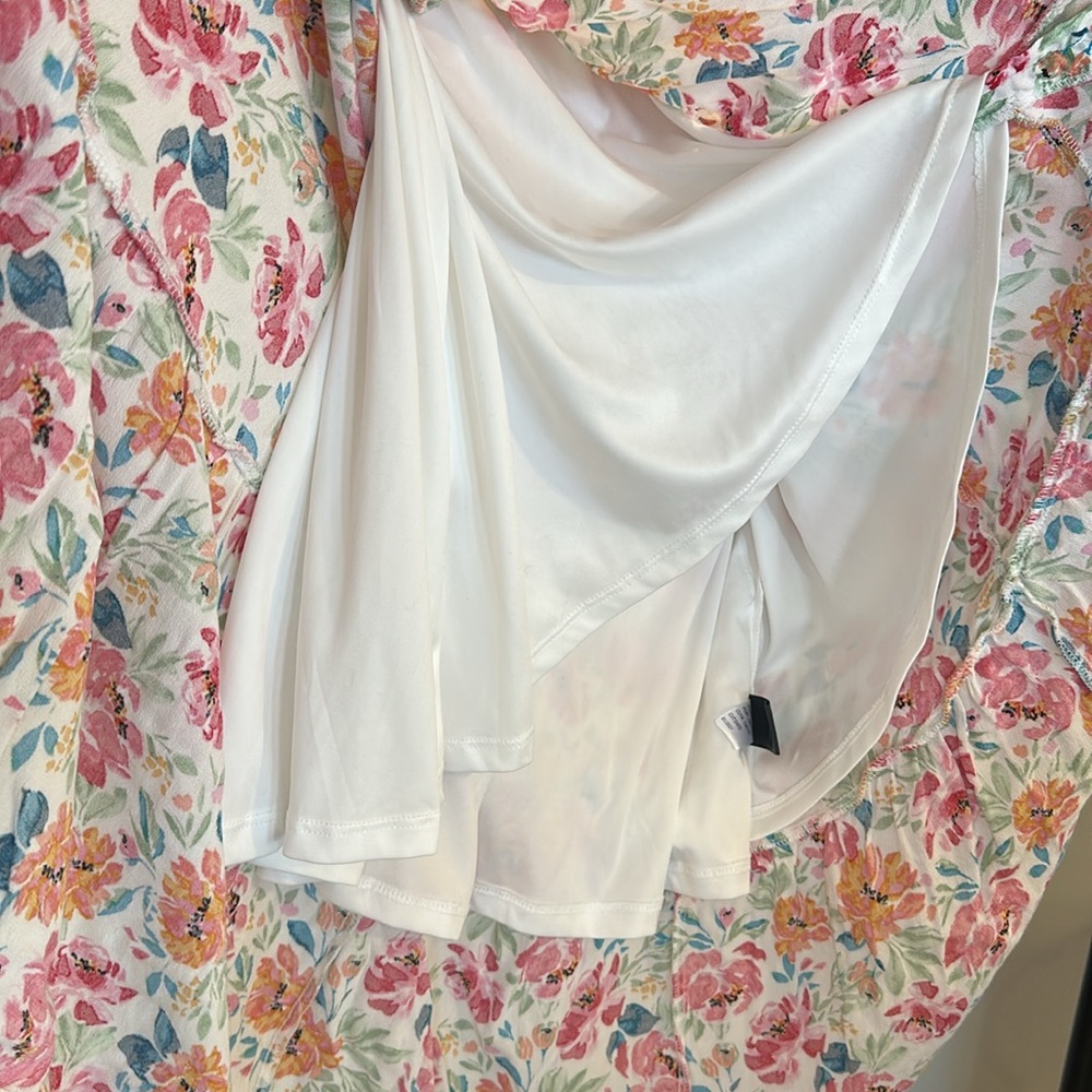 Torrid Bright Floral Midi Gauze Dress - Picture 13 of 13